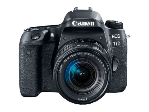 Canon EOS 77D + EF-S 18-55 IS STM + 55-250mm IS STM